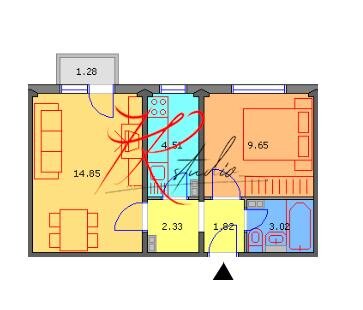 Drumul Taberei, vanzare apartament 2 camere.
